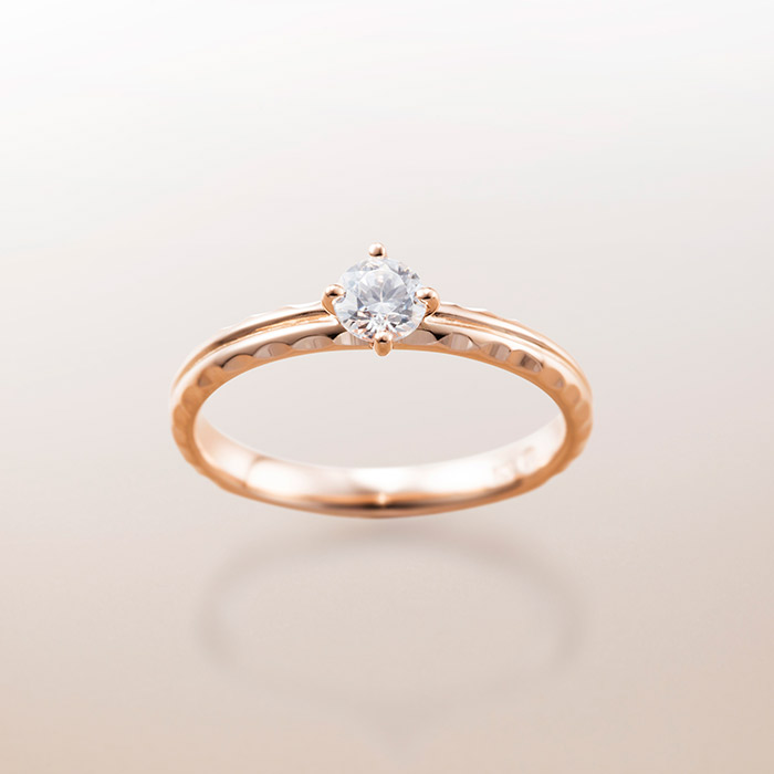 【Makana 】Engagement Ring Side cut type 婚約指輪