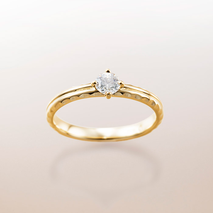 【Makana 】Engagement Ring Side cut type 婚約指輪